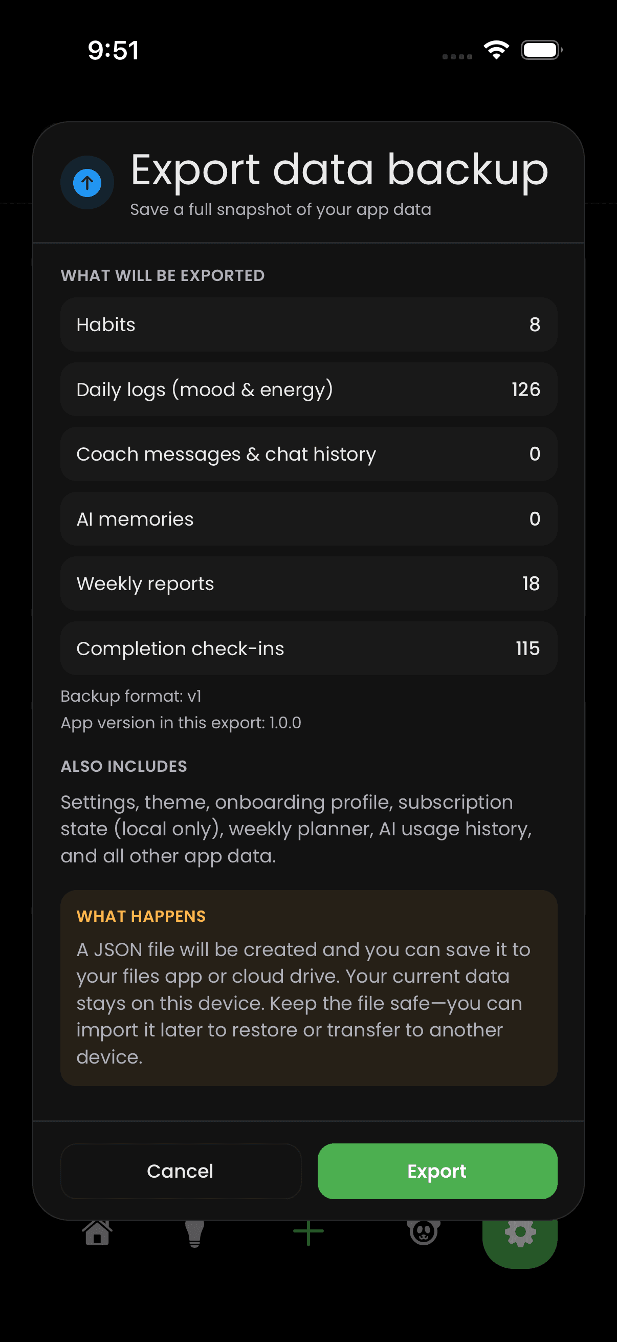 Lazy Panda — Your device holds the ledger.